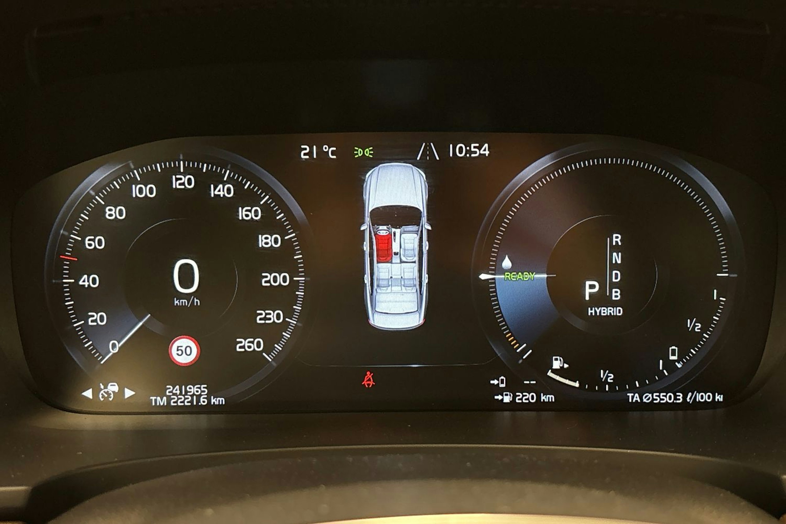 harmaa Volvo S90 2019 kuva 20.