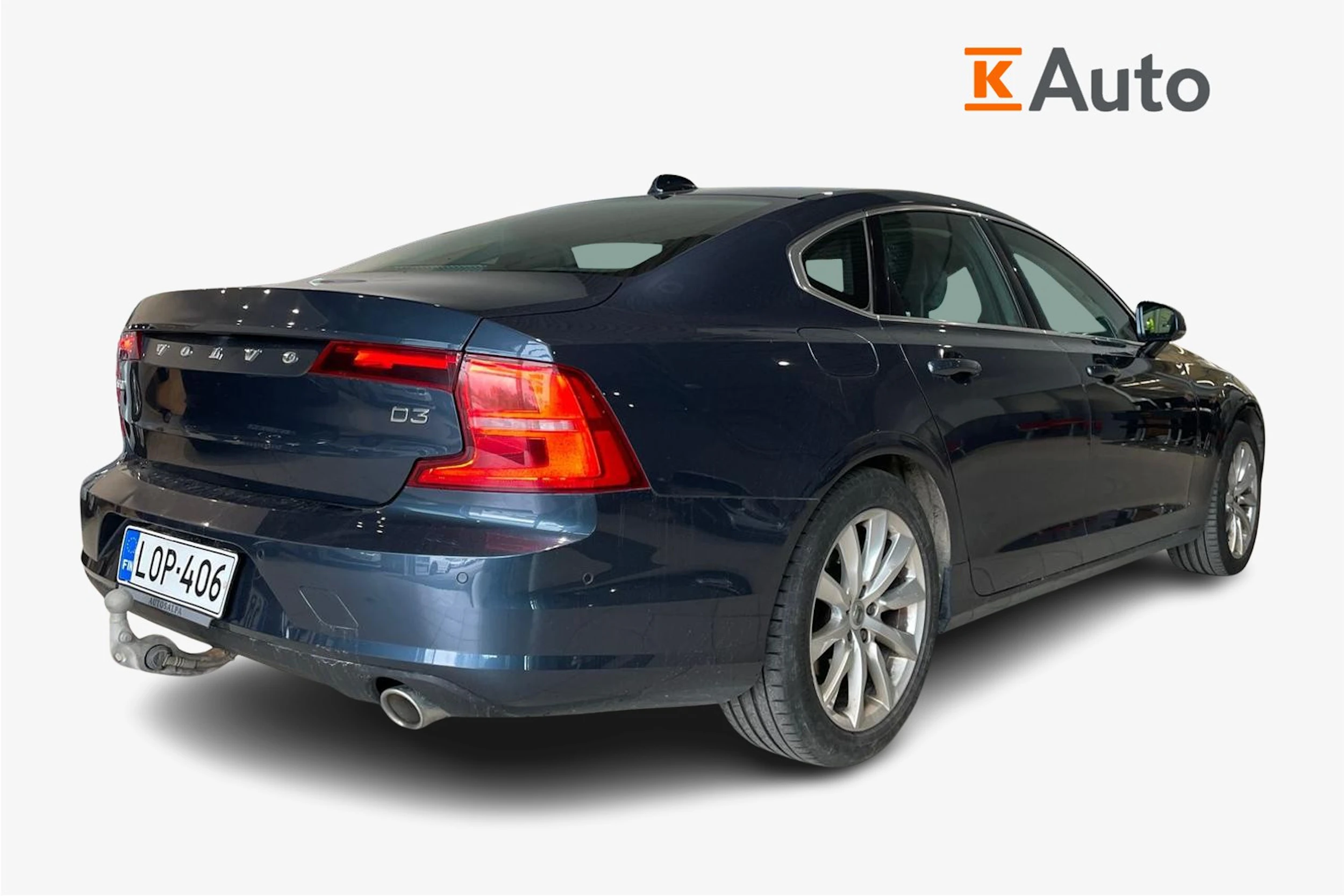 Sininen Volvo S90 2019 kuva 2.