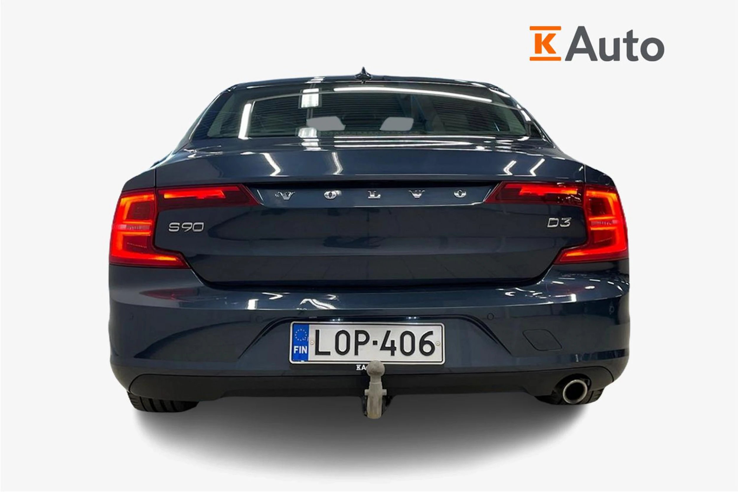 Sininen Volvo S90 2019 kuva 4.