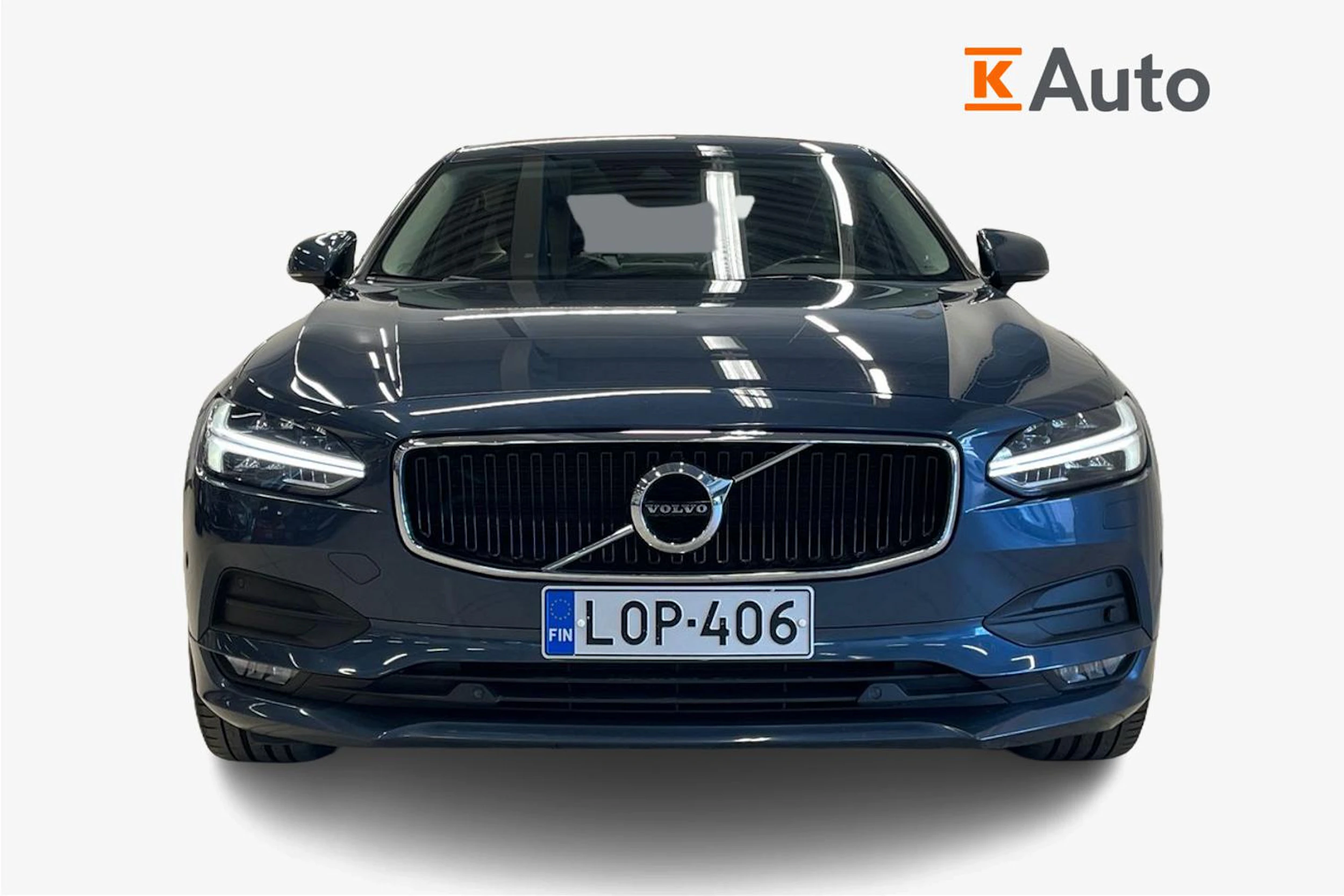 Sininen Volvo S90 2019 kuva 5.