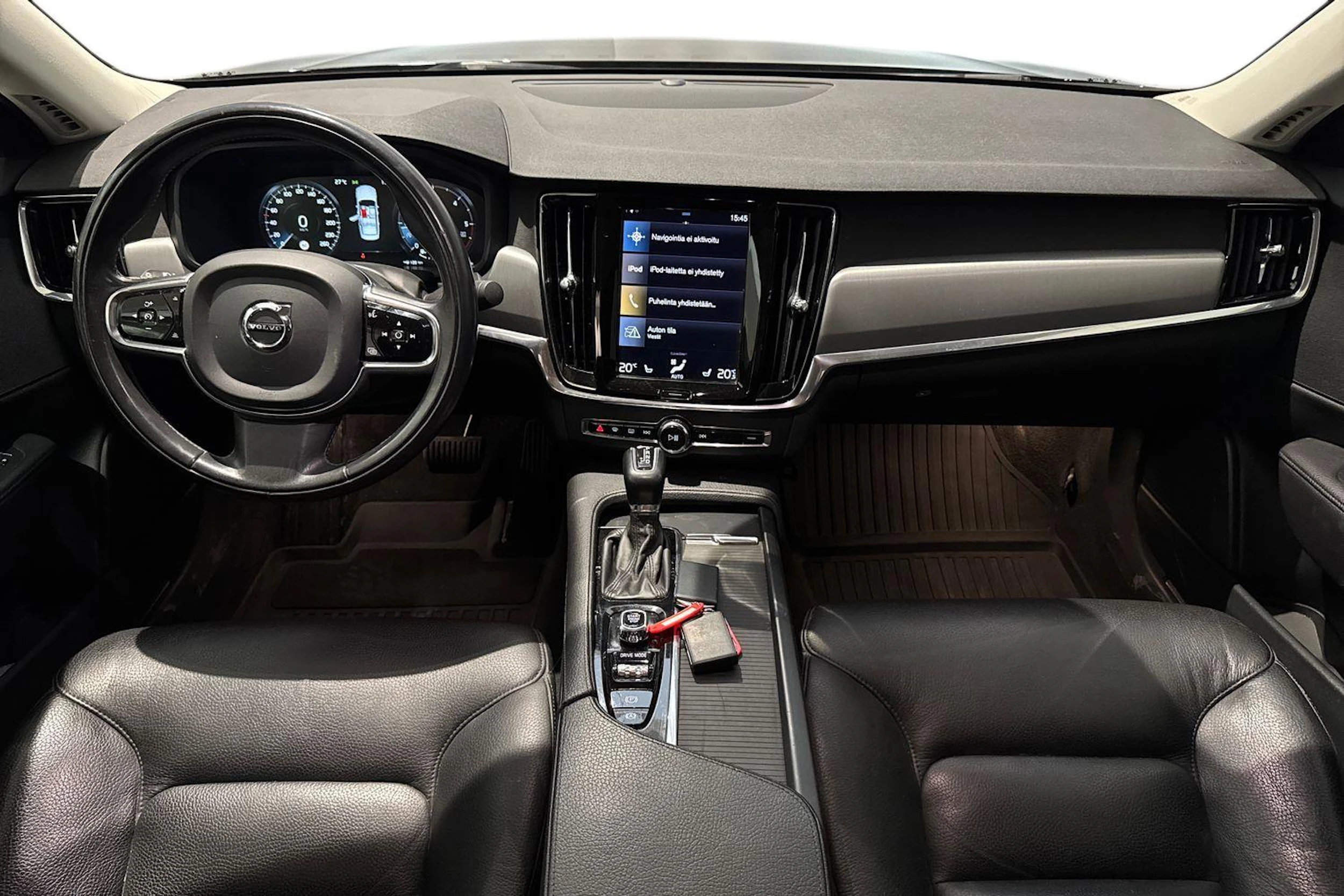 musta Volvo S90 2020 kuva 9.