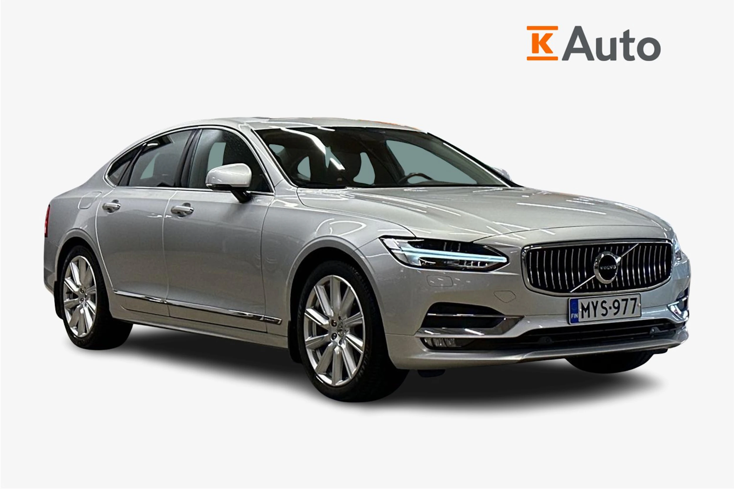 harmaa Volvo S90 2020 kuva 1.