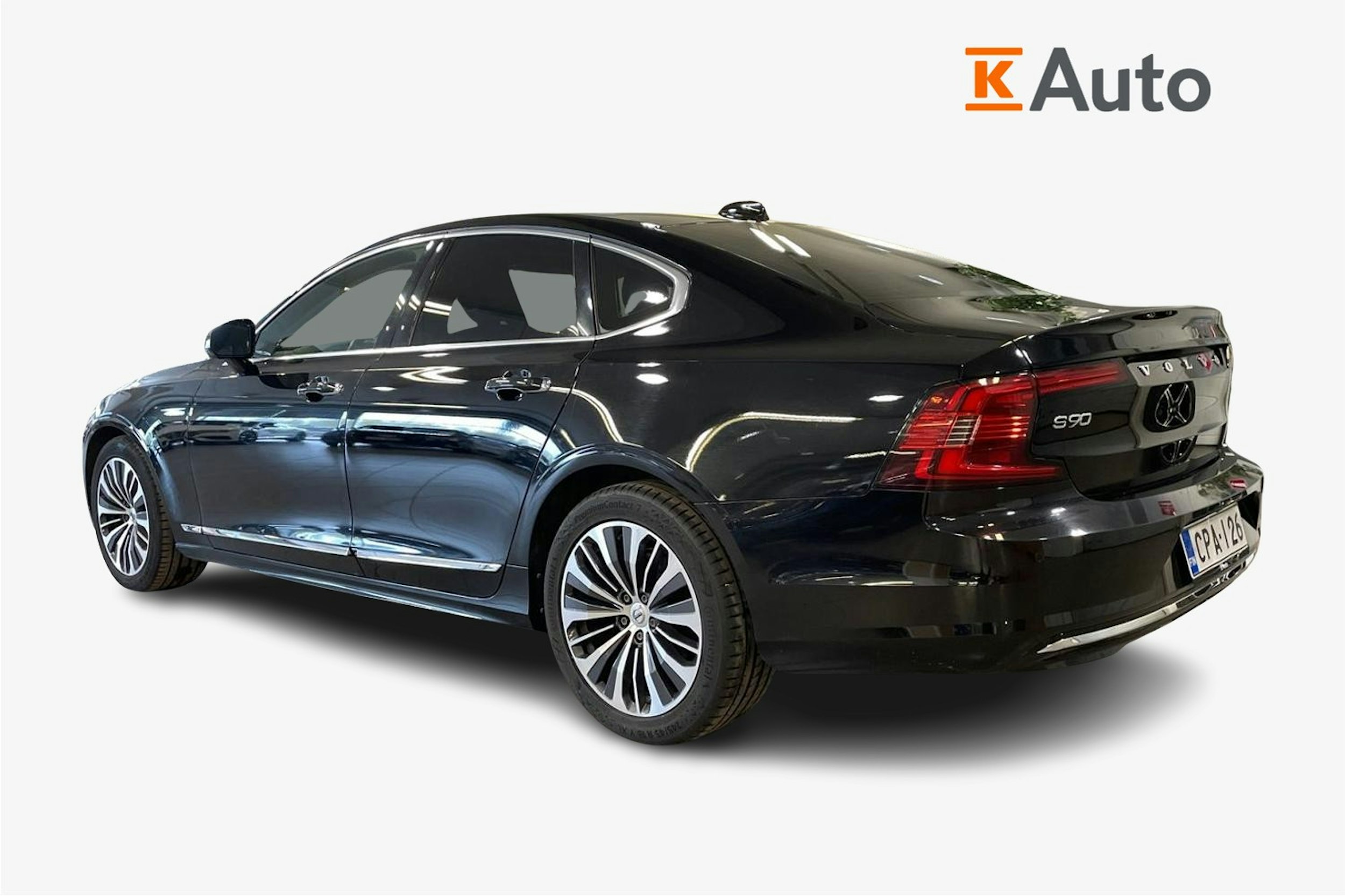 musta Volvo S90 2021 kuva 2.