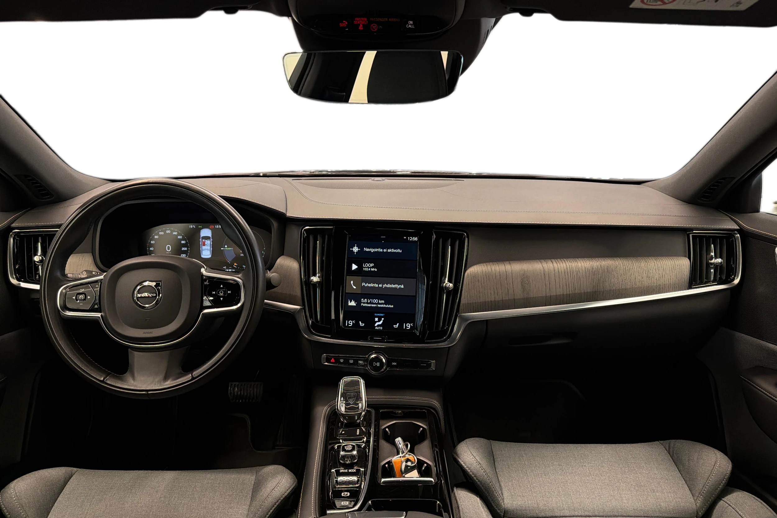 ruskea (beige) Volvo S90 2021 kuva 7.