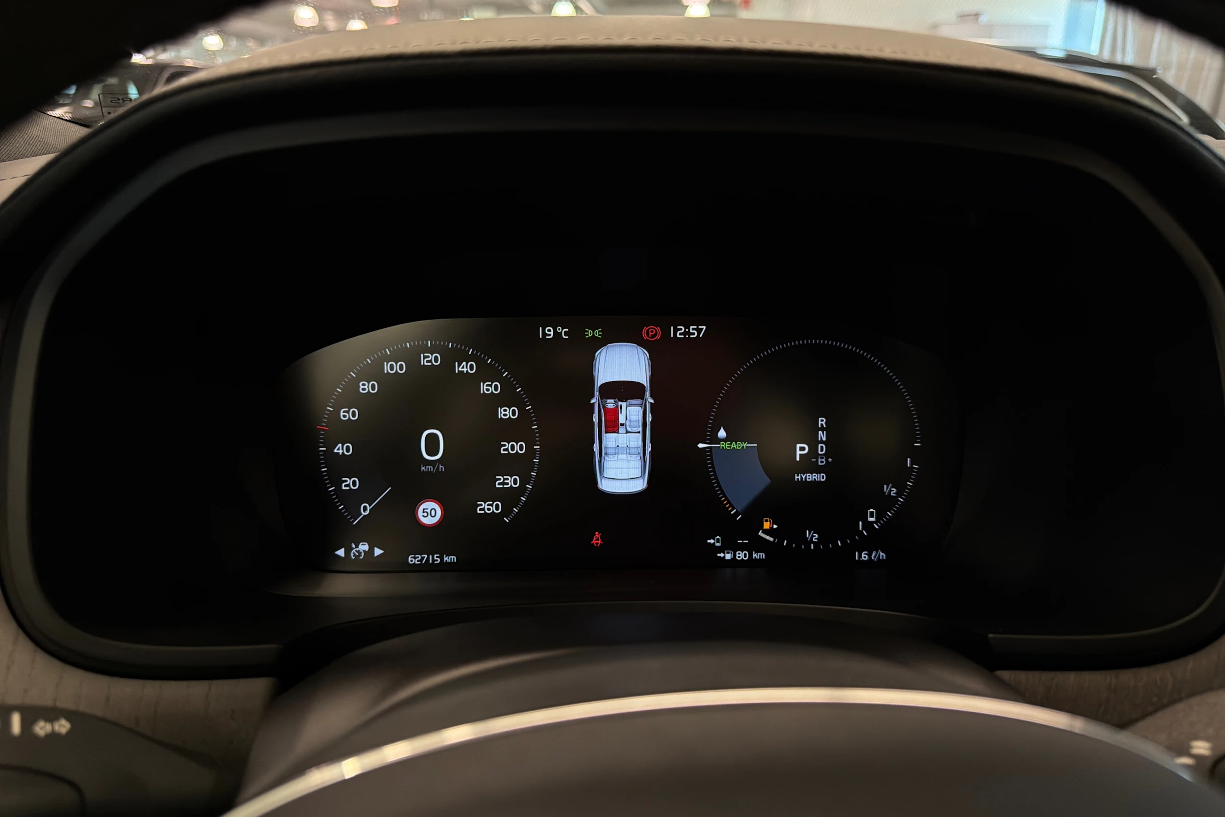 ruskea (beige) Volvo S90 2021 kuva 18.
