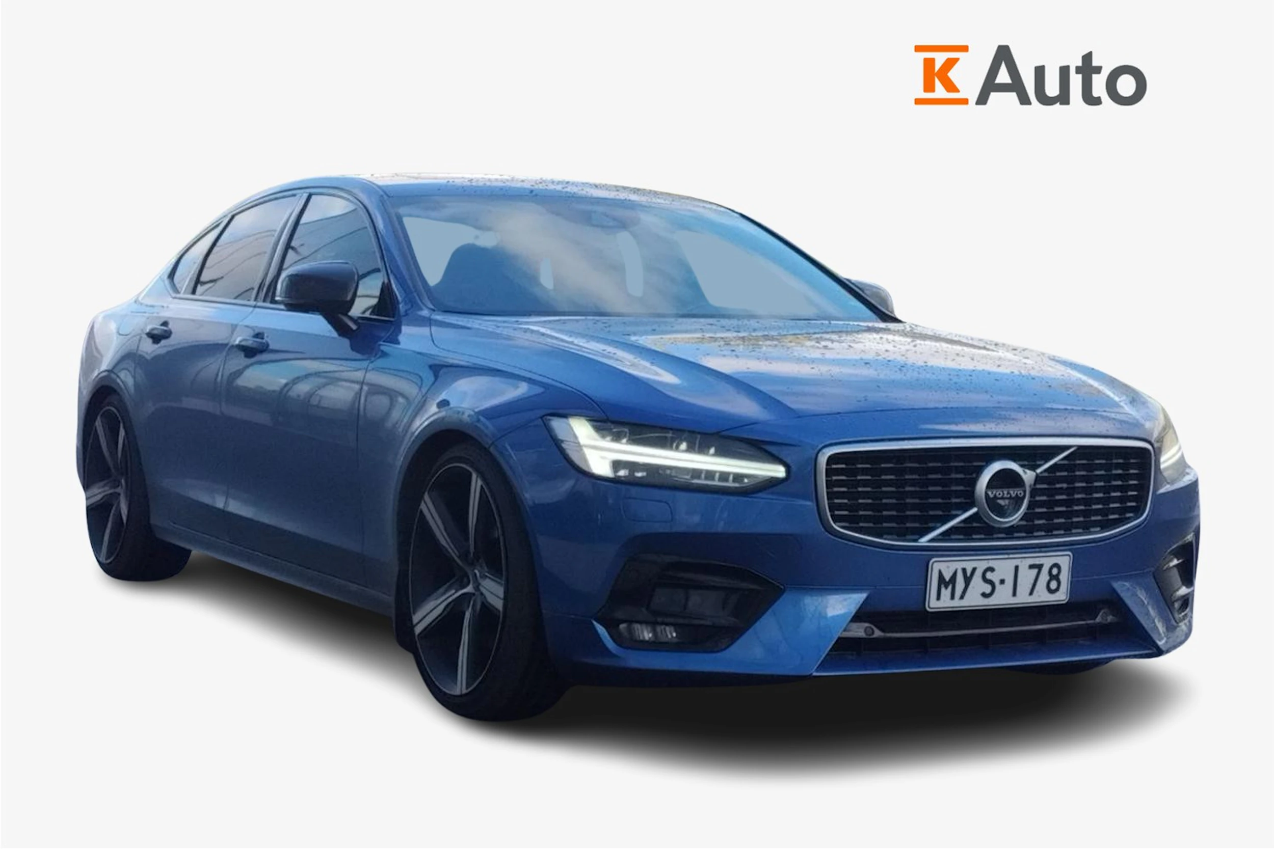 sininen Volvo S90 2021 kuva 1.