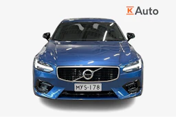 sininen Volvo S90 2022 kuva 4.