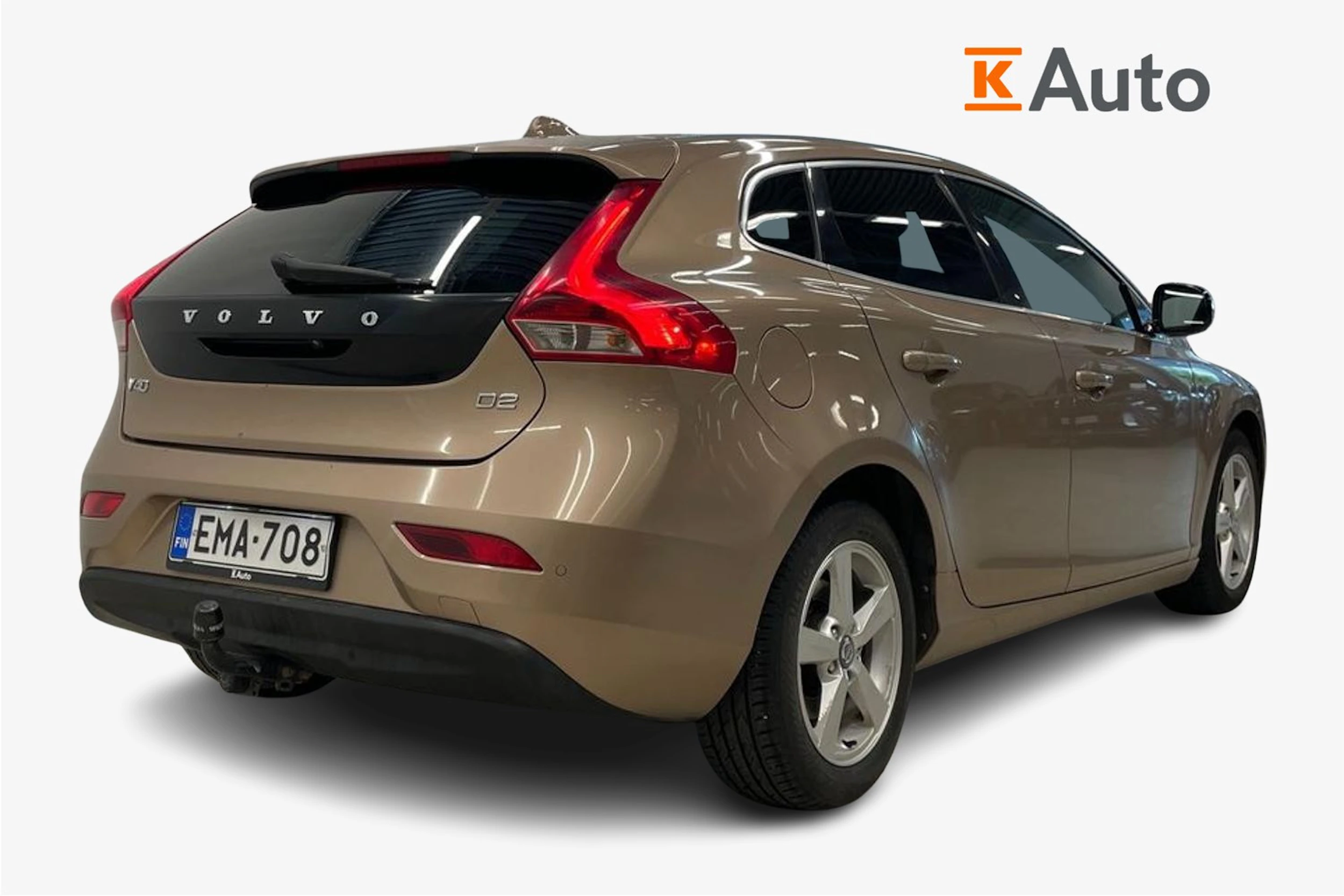 Ruskea (beige) Volvo V40 2013 kuva 2.