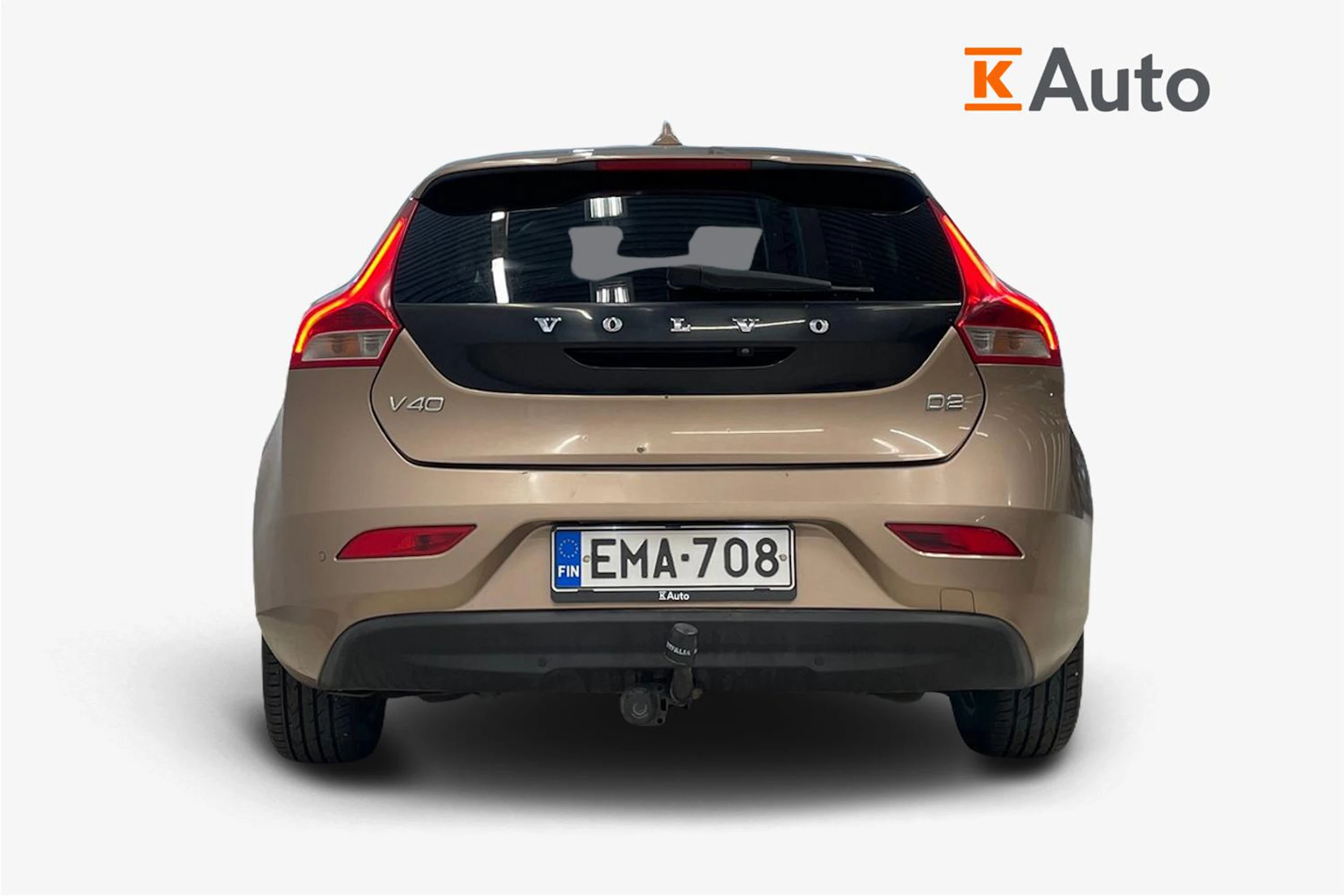 Ruskea (beige) Volvo V40 2013 kuva 3.