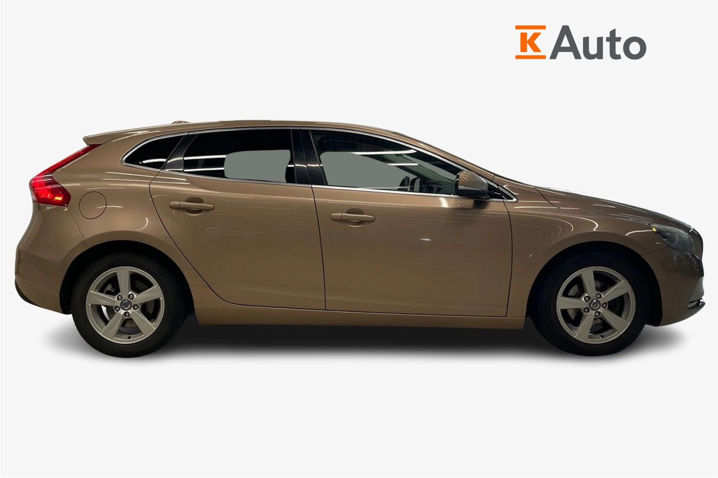 Ruskea (beige) Volvo V40 2013 kuva 5.