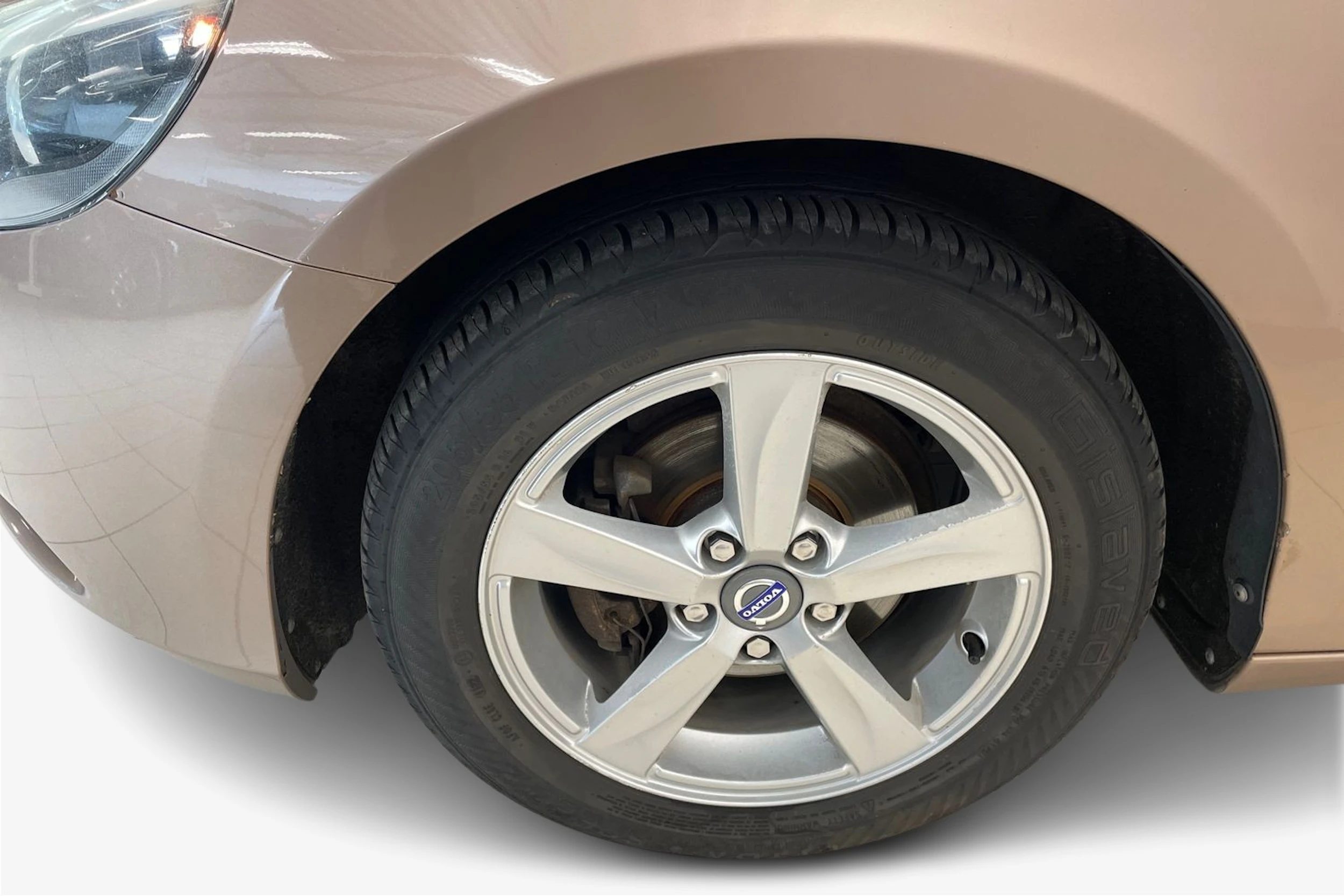 Ruskea (beige) Volvo V40 2013 kuva 9.