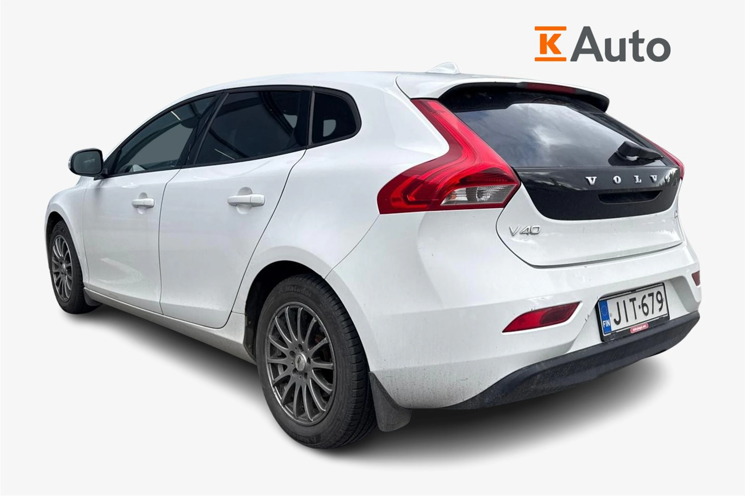 valkoinen Volvo V40 2012 kuva 2.