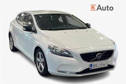 Valkoinen Volvo V40 2013 kuva 1.