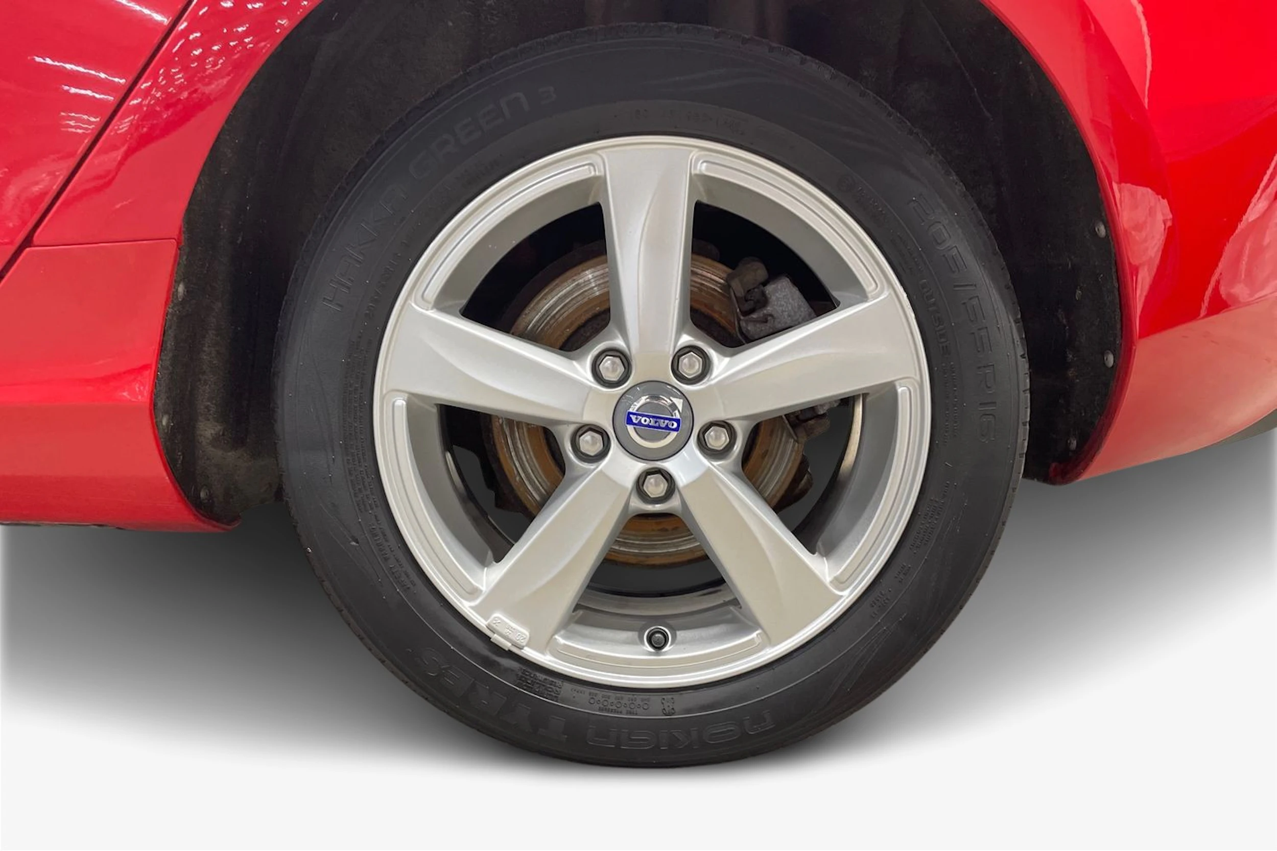 punainen Volvo V40 2013 kuva 9.