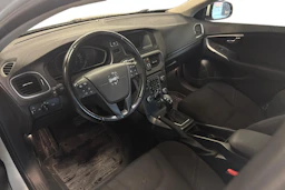 valkoinen Volvo V40 2013 kuva 3.