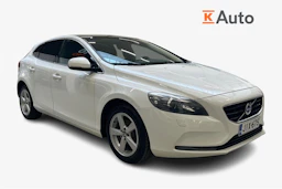 valkoinen Volvo V40 2013 kuva 1.