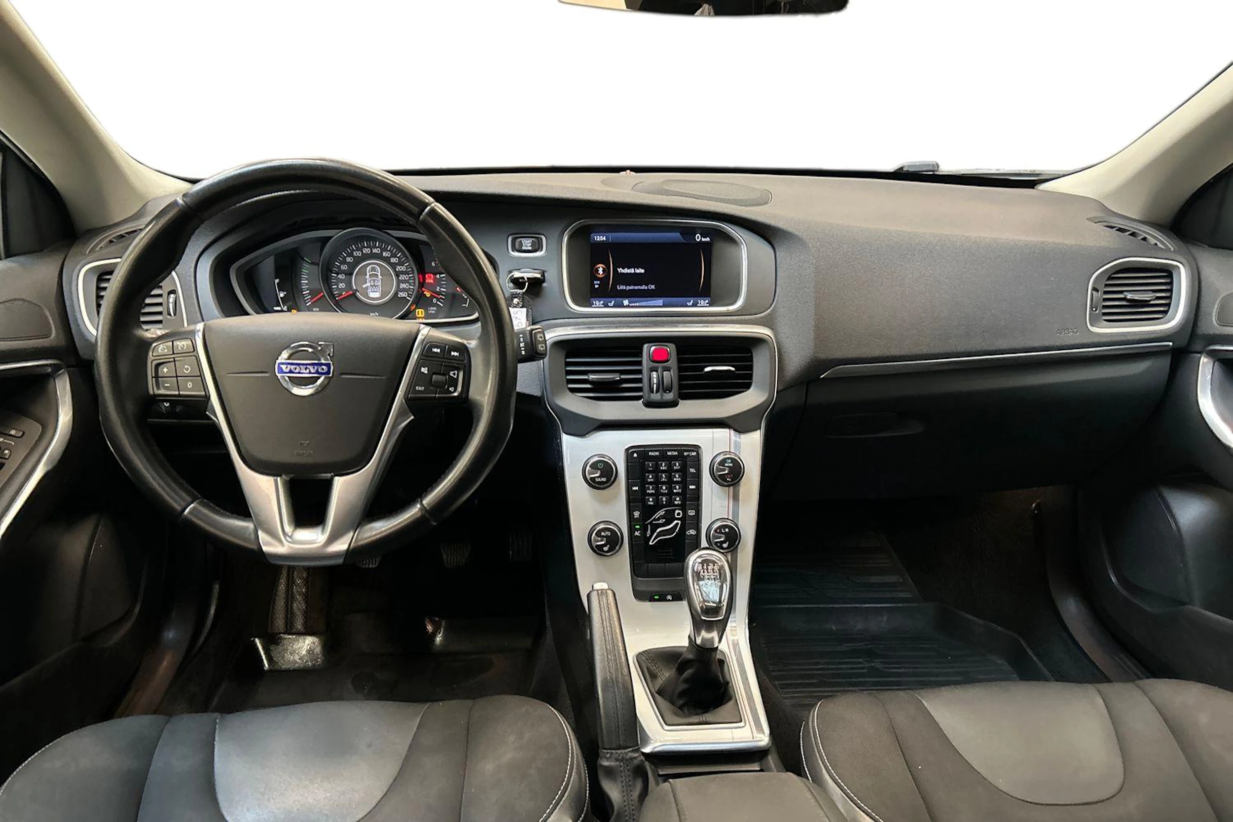 valkoinen Volvo V40 2013 kuva 7.
