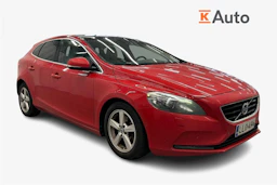 punainen Volvo V40 2013 kuva 1.