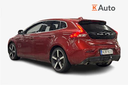 punainen Volvo V40 2013 kuva 2.