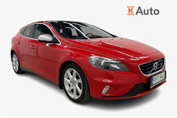 punainen Volvo V40 2014 kuva 1.