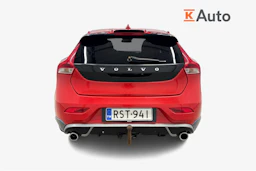 punainen Volvo V40 2014 kuva 3.