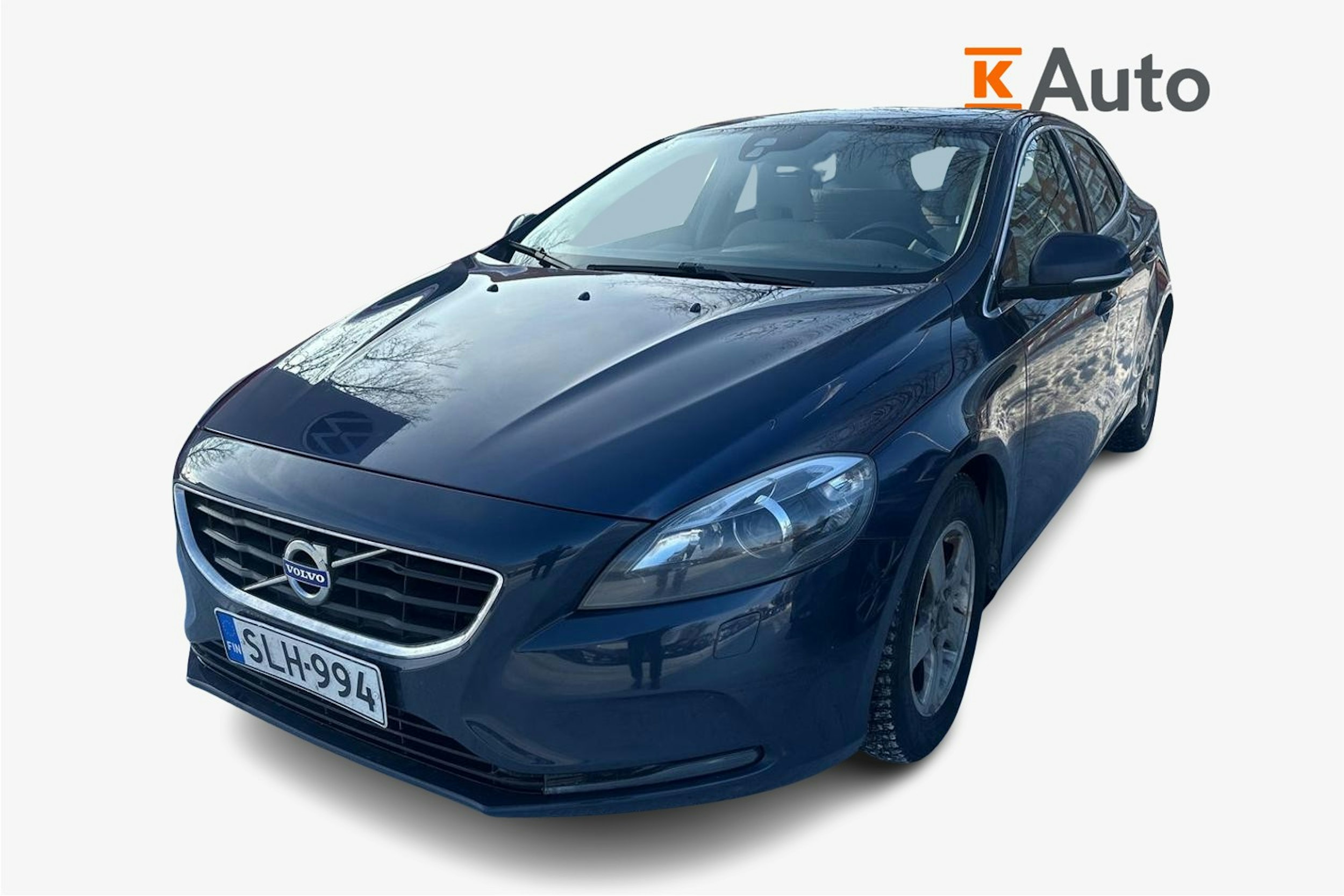 Sininen Volvo V40 2013 kuva 1.