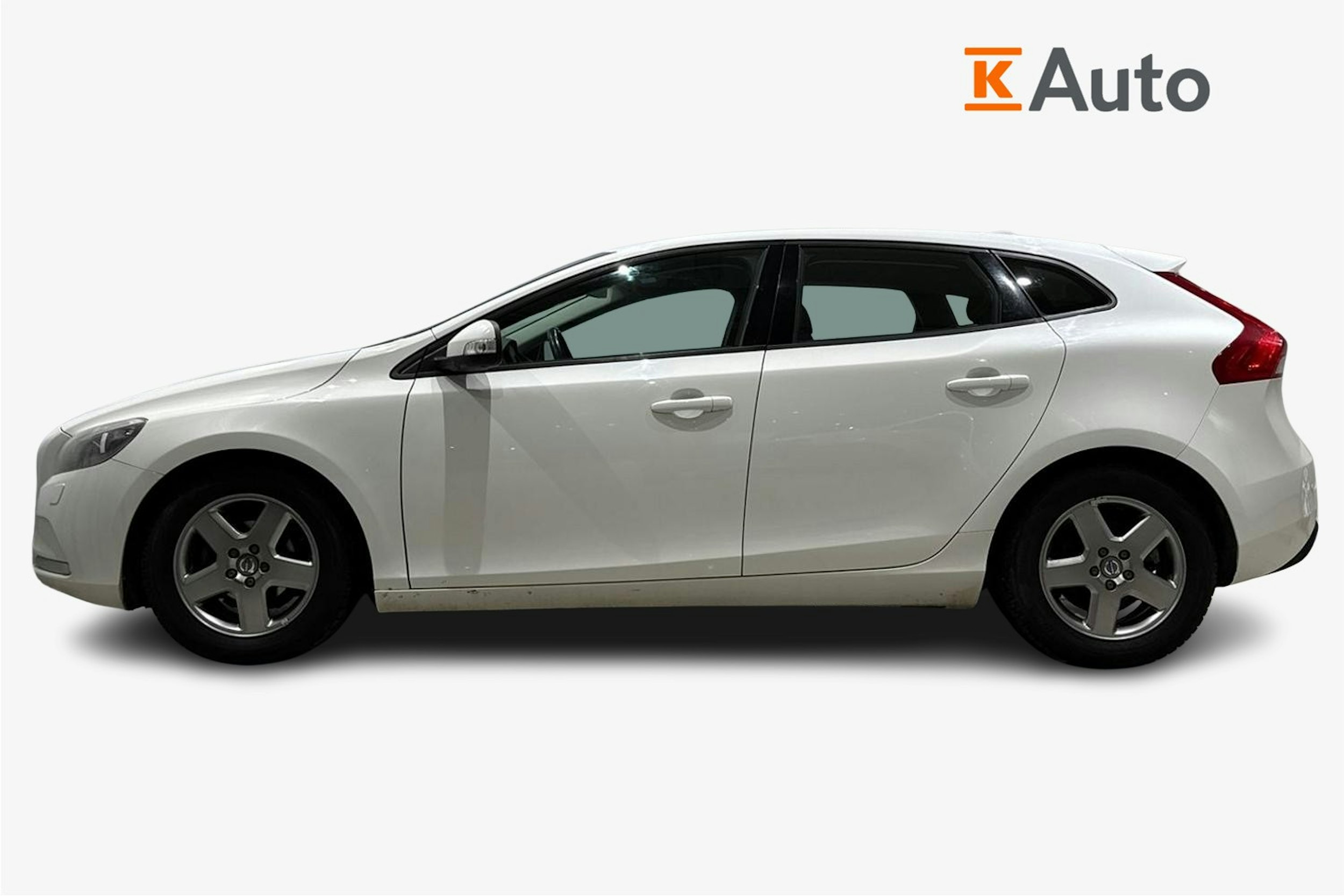 valkoinen Volvo V40 2013 kuva 6.