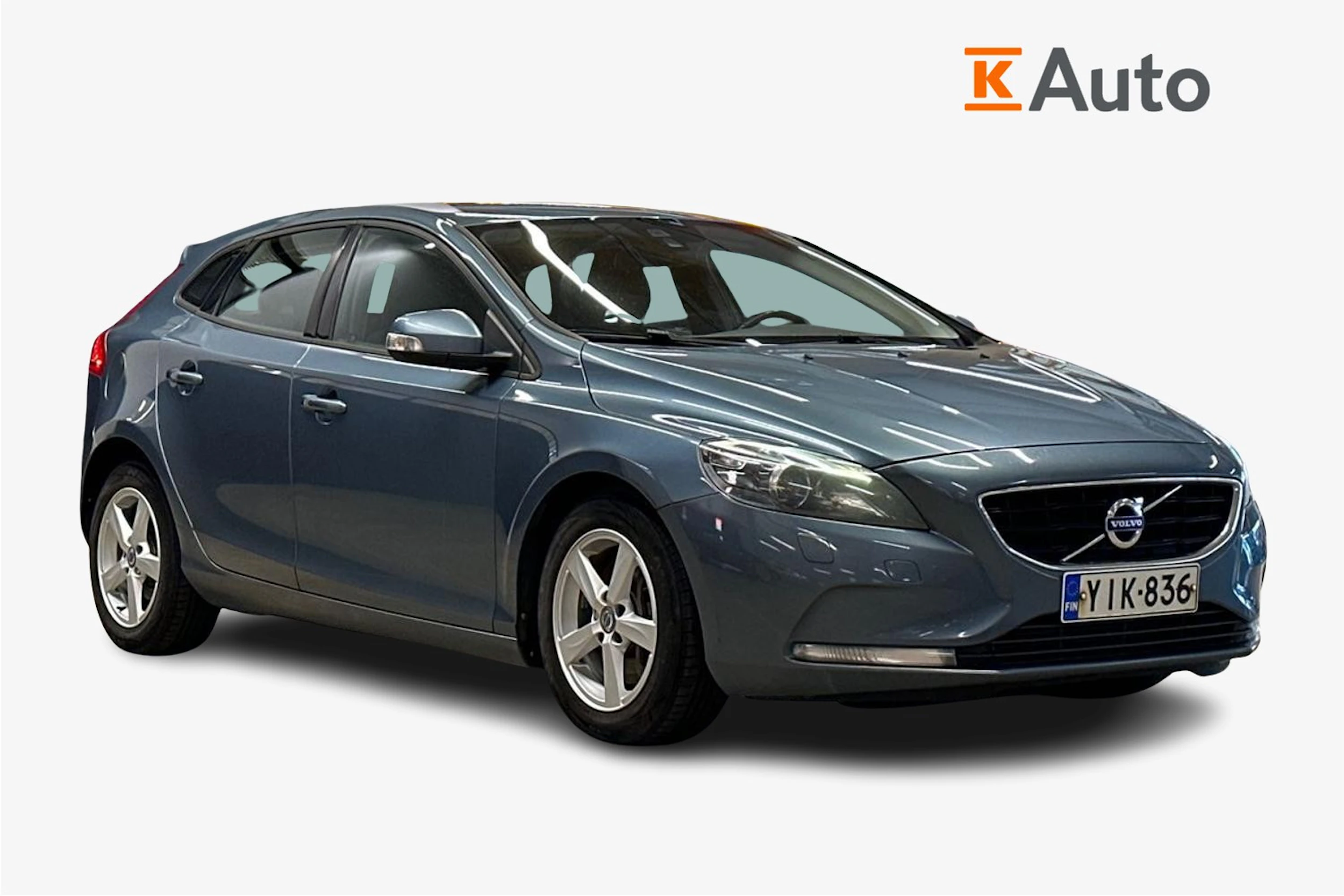 sininen Volvo V40 2013 kuva 1.