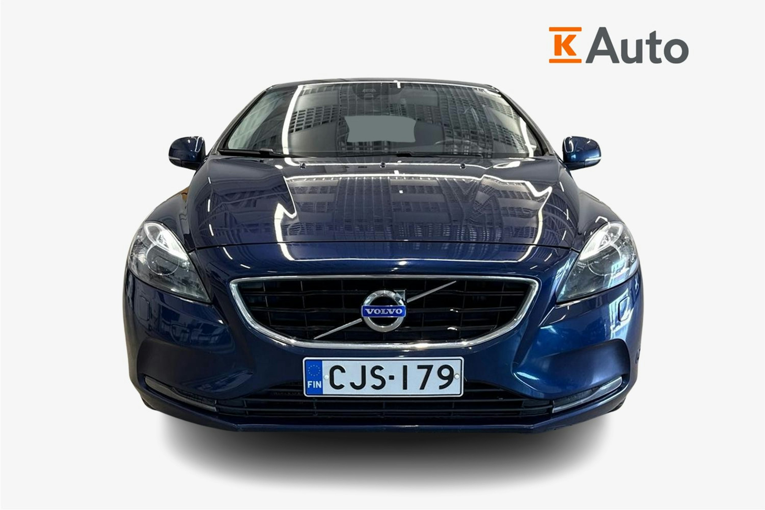 sininen Volvo V40 2014 kuva 5.