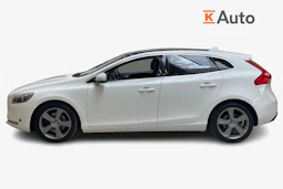valkoinen Volvo V40 2014 kuva 5.