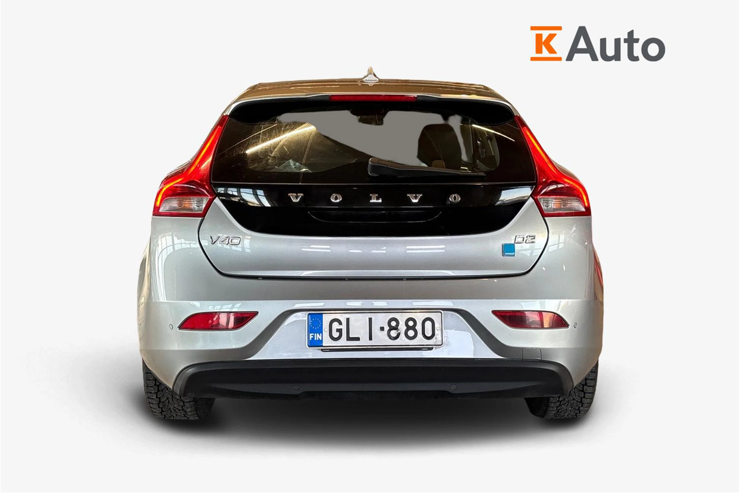 Harmaa Volvo V40 2014 kuva 3.