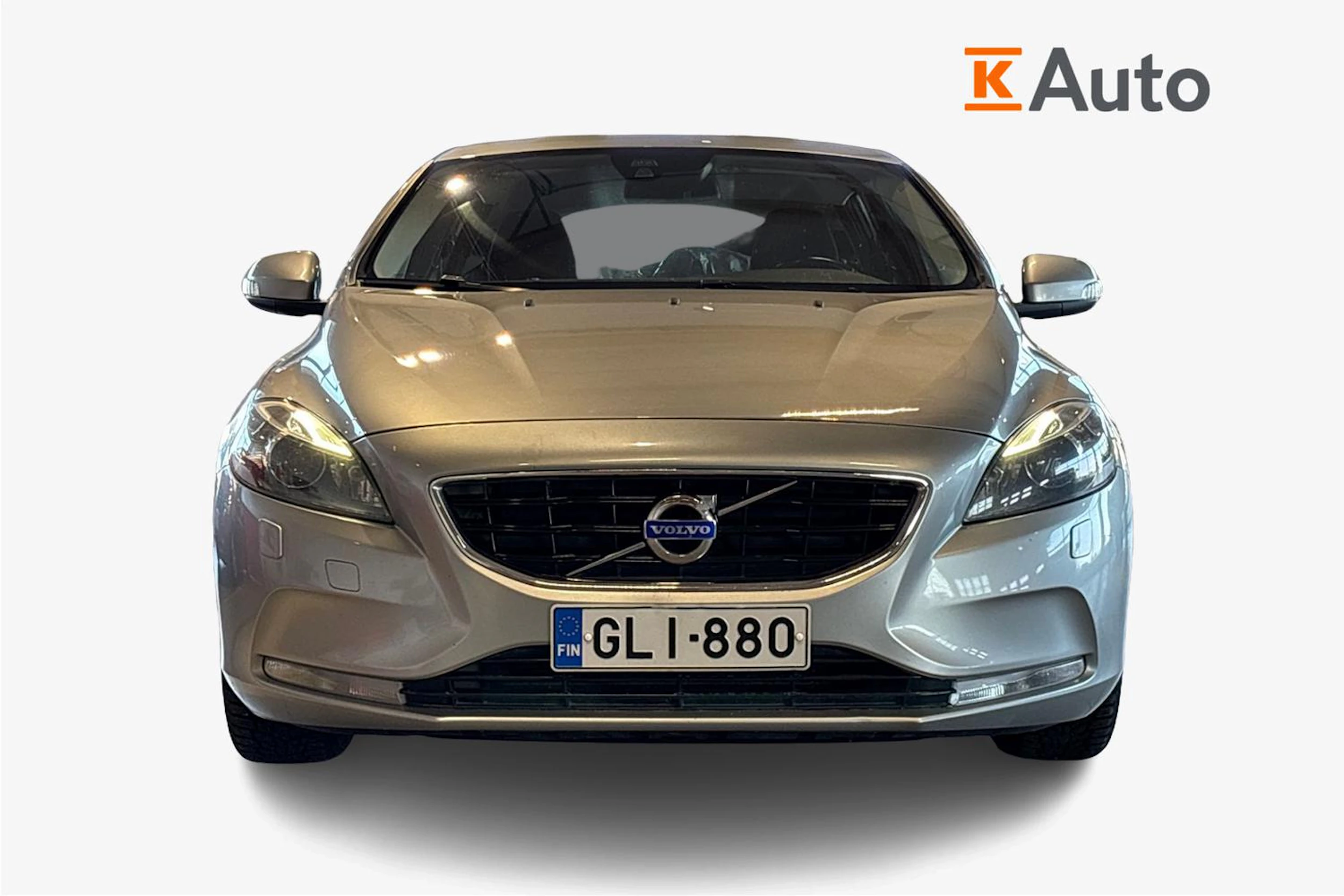 Harmaa Volvo V40 2014 kuva 4.