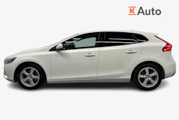 valkoinen Volvo V40 2014 kuva 7.