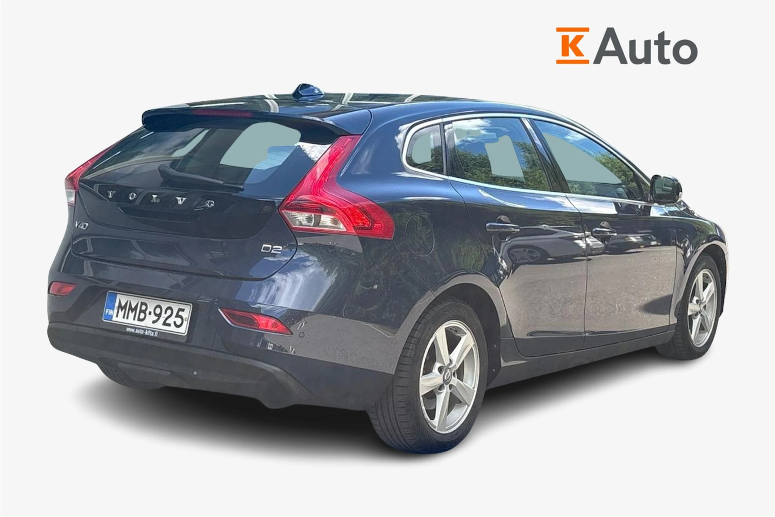 Sininen Volvo V40 2014 kuva 2.
