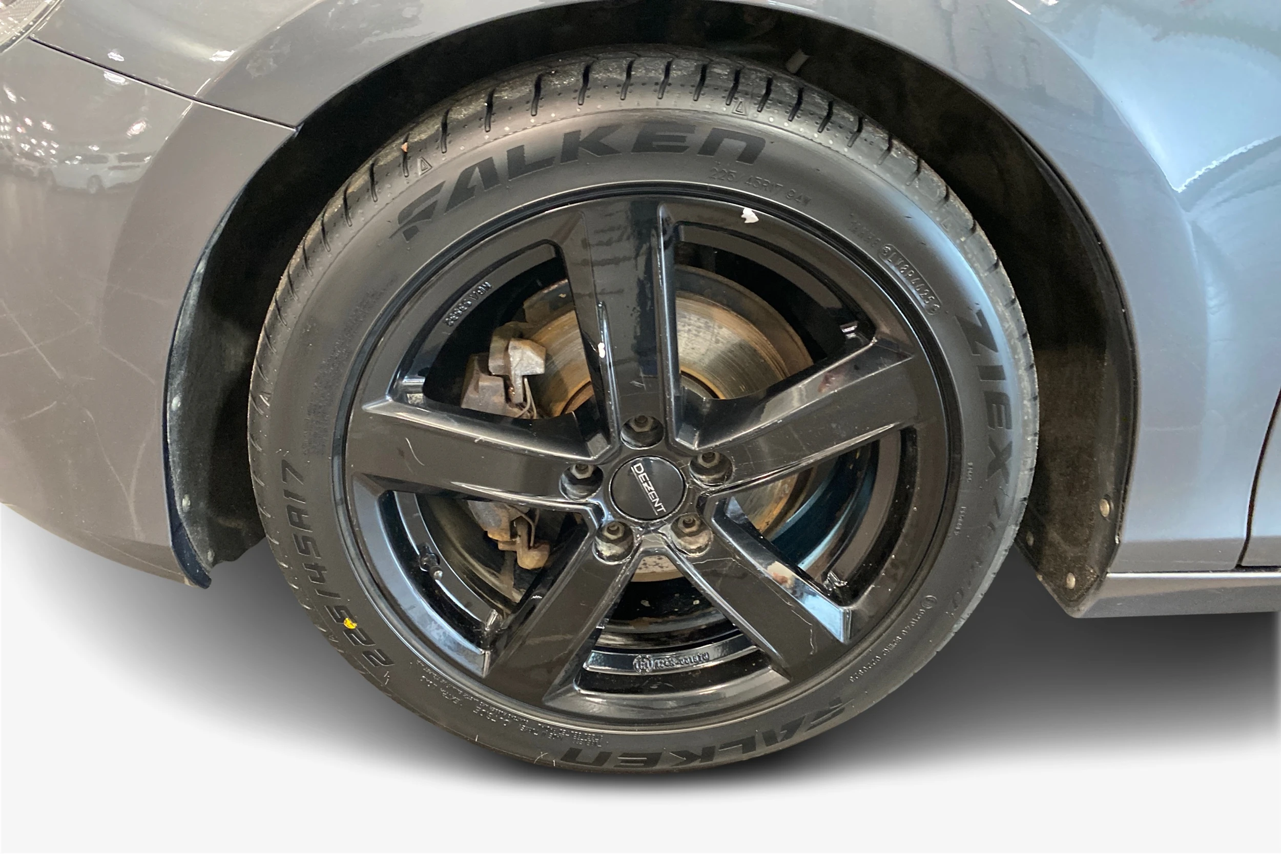 harmaa Volvo V40 2014 kuva 9.