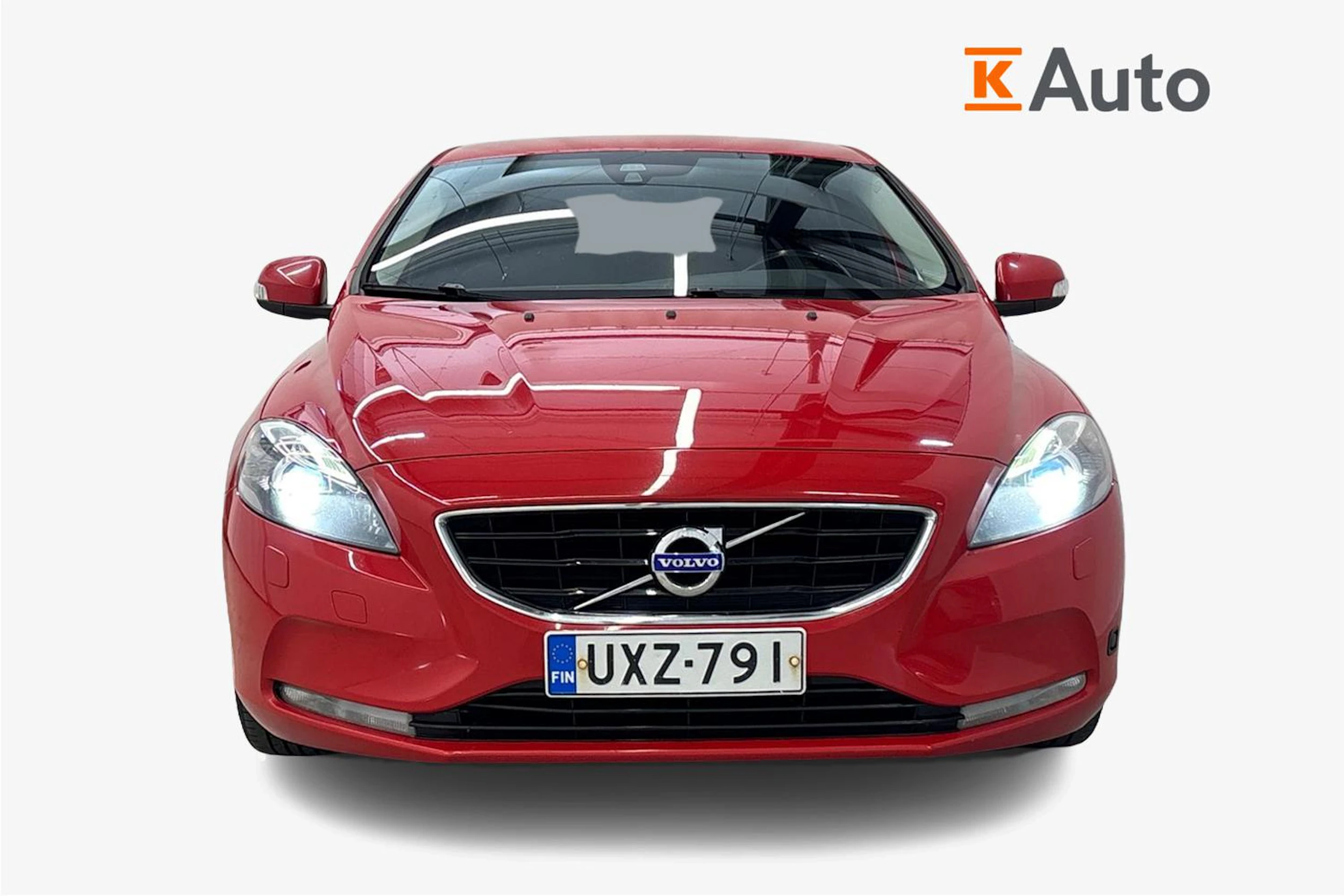 punainen Volvo V40 2014 kuva 4.