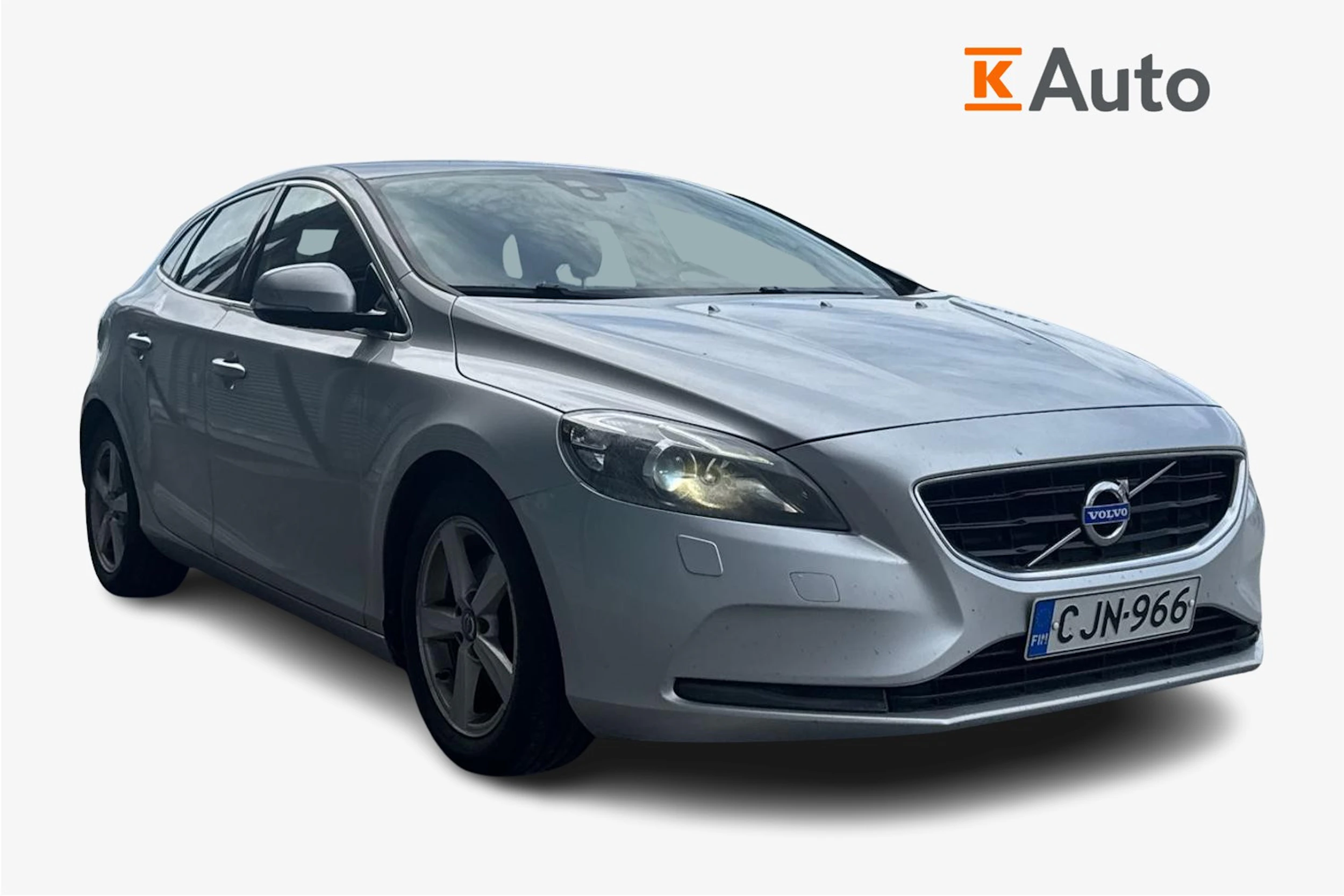 harmaa Volvo V40 2015 kuva 1.