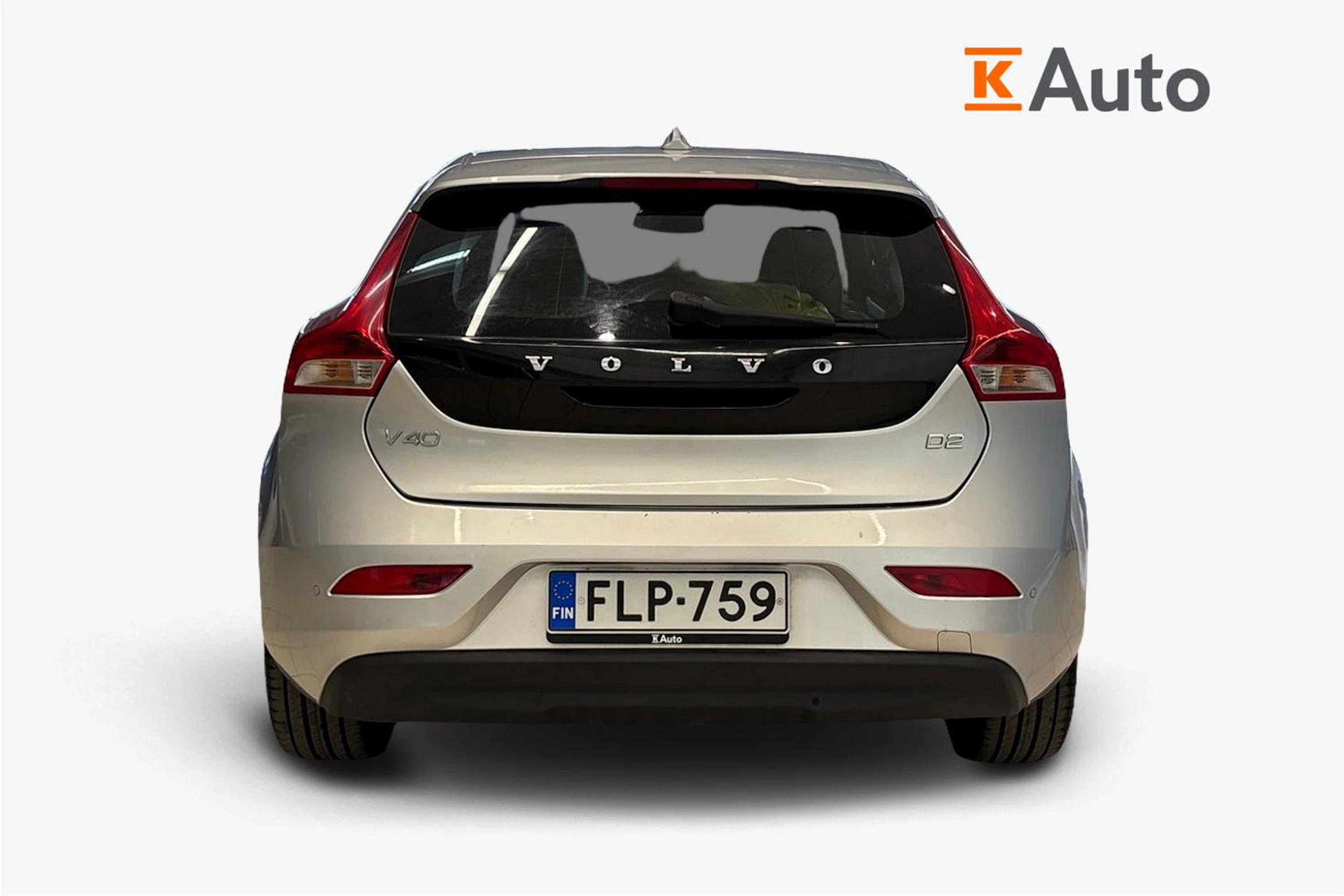 Harmaa Volvo V40 2015 kuva 4.