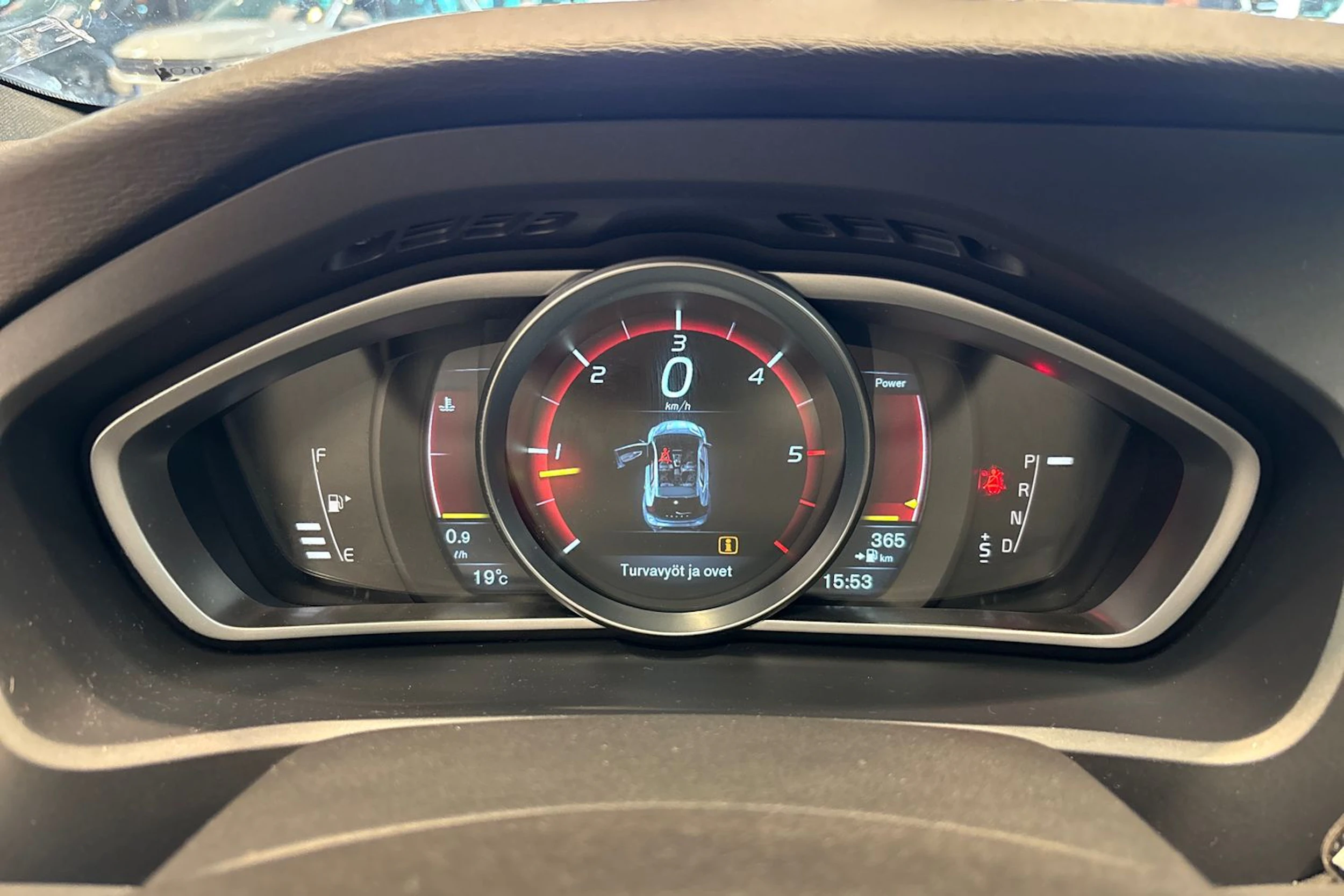 Harmaa Volvo V40 2015 kuva 15.