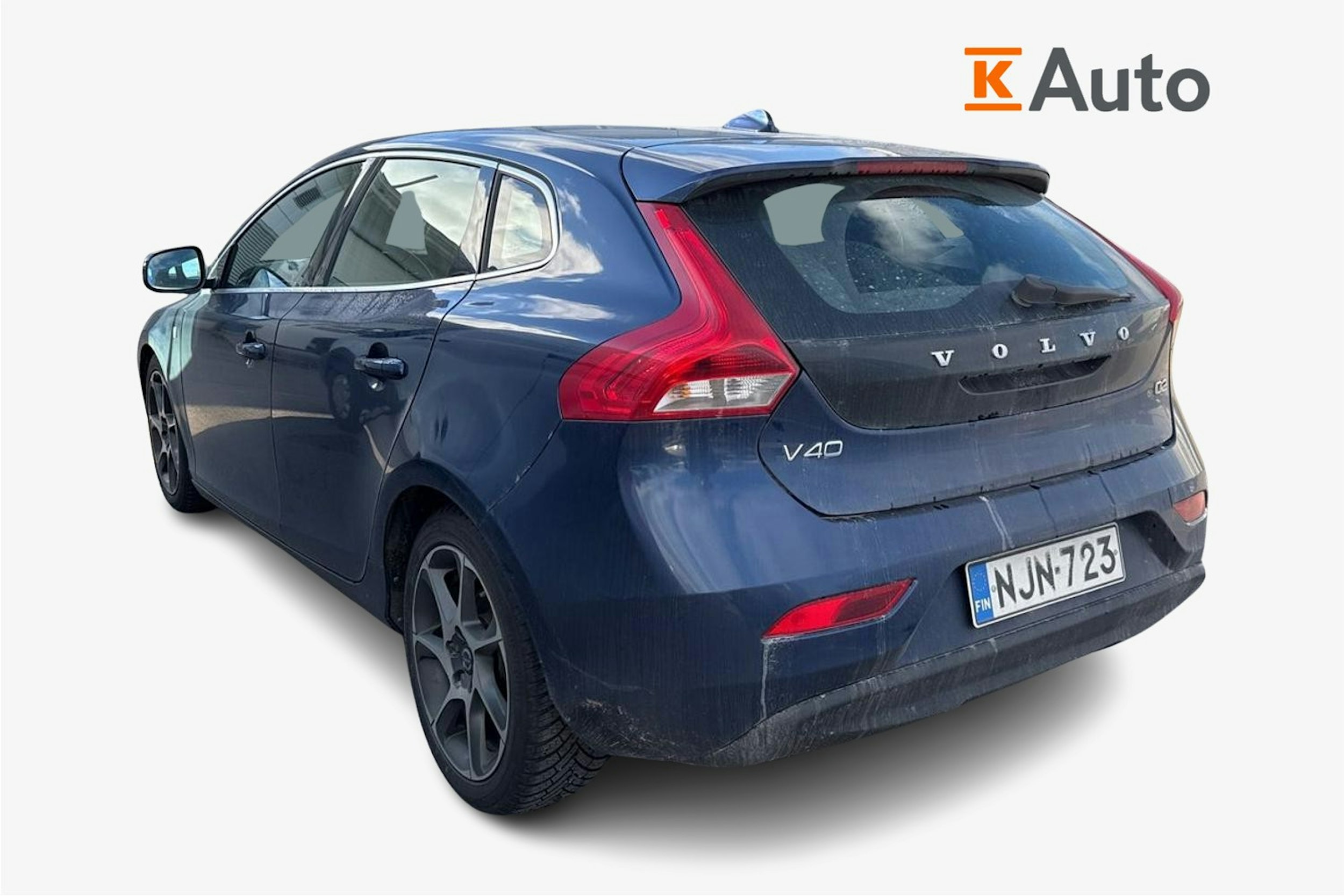Sininen Volvo V40 2015 kuva 2.