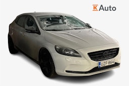 valkoinen Volvo V40 2015 kuva 1.