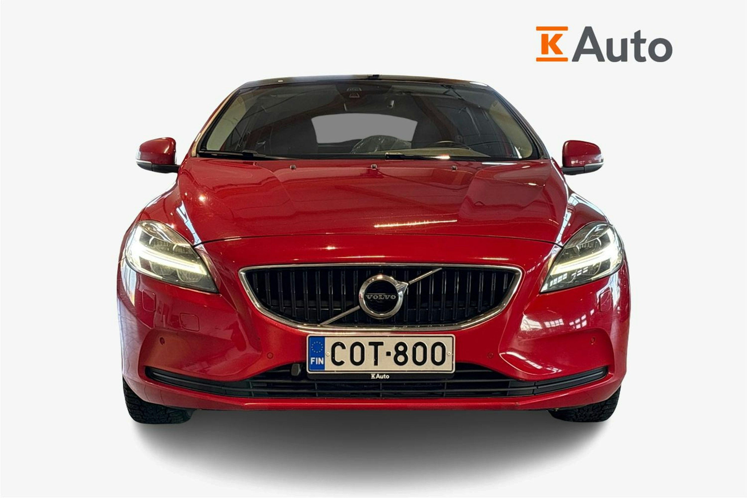 punainen Volvo V40 2017 kuva 4.