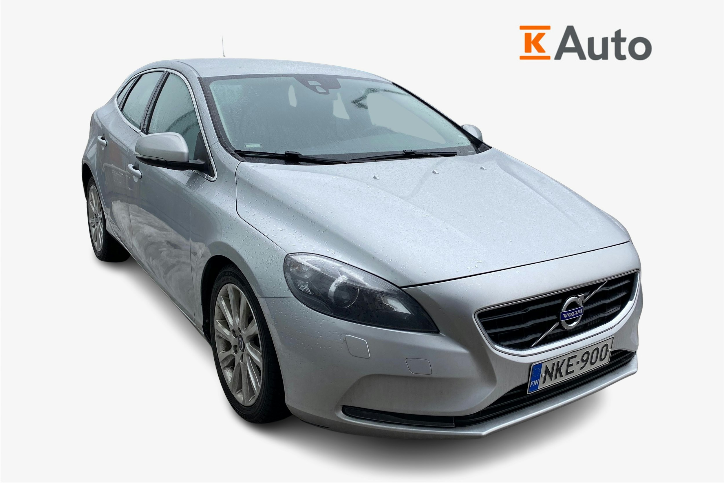 harmaa Volvo V40 2016 kuva 1.