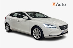 valkoinen Volvo V40 2017 kuva 1.
