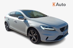 Valkoinen Volvo V40 2017 kuva 1.
