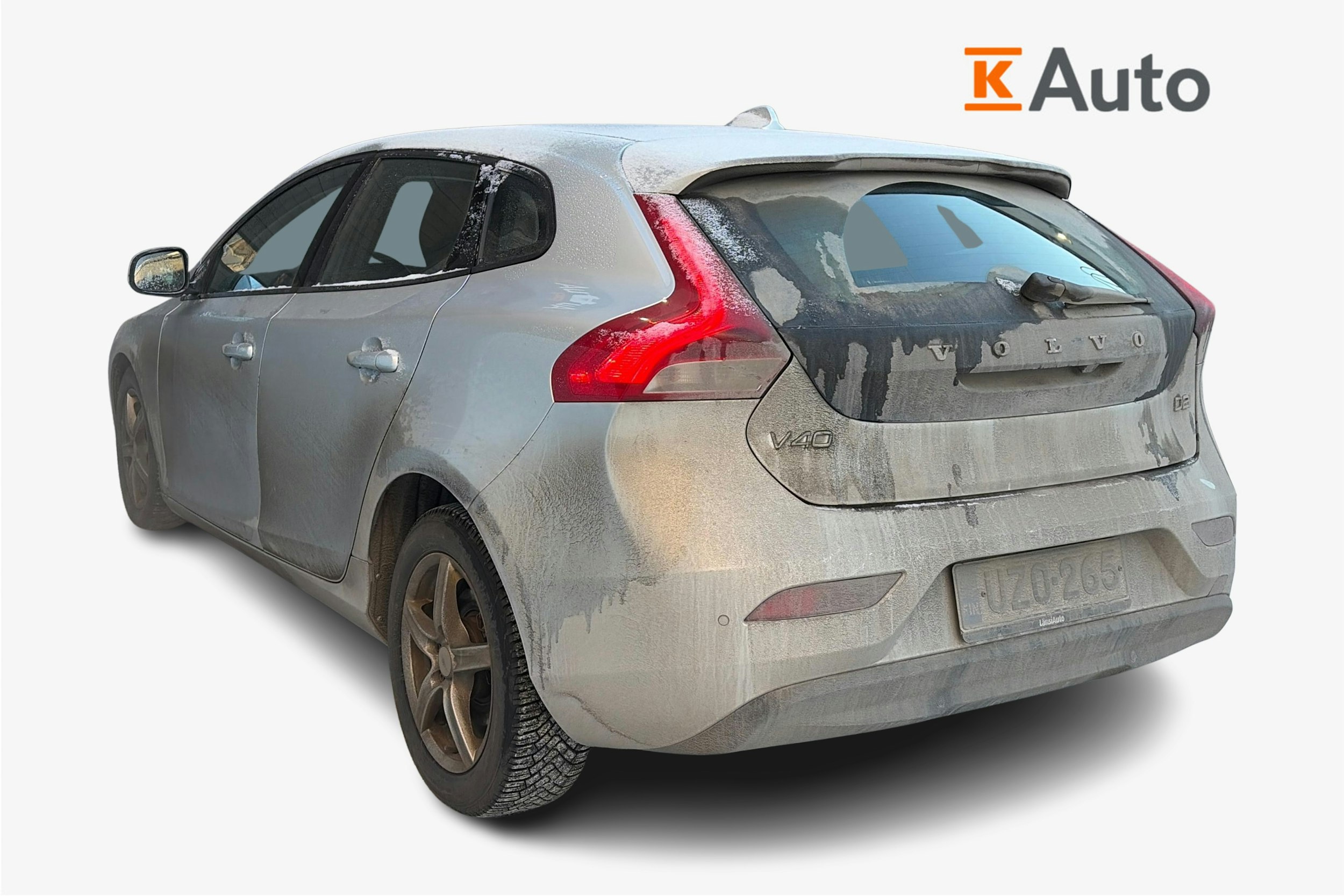 harmaa Volvo V40 2017 kuva 2.