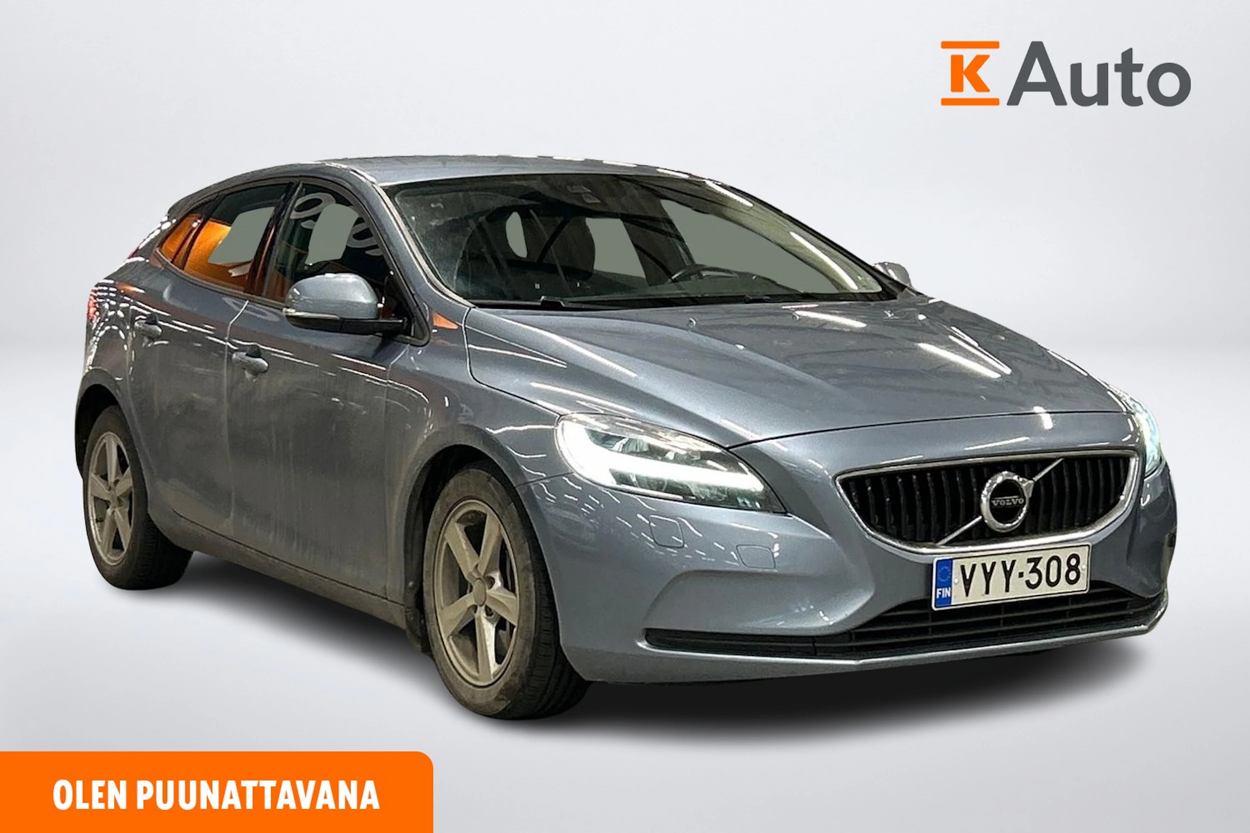 sininen Volvo V40 2017 kuva 1.