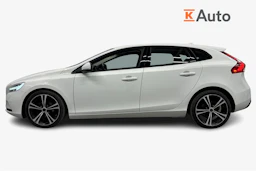 valkoinen Volvo V40 2017 kuva 5.