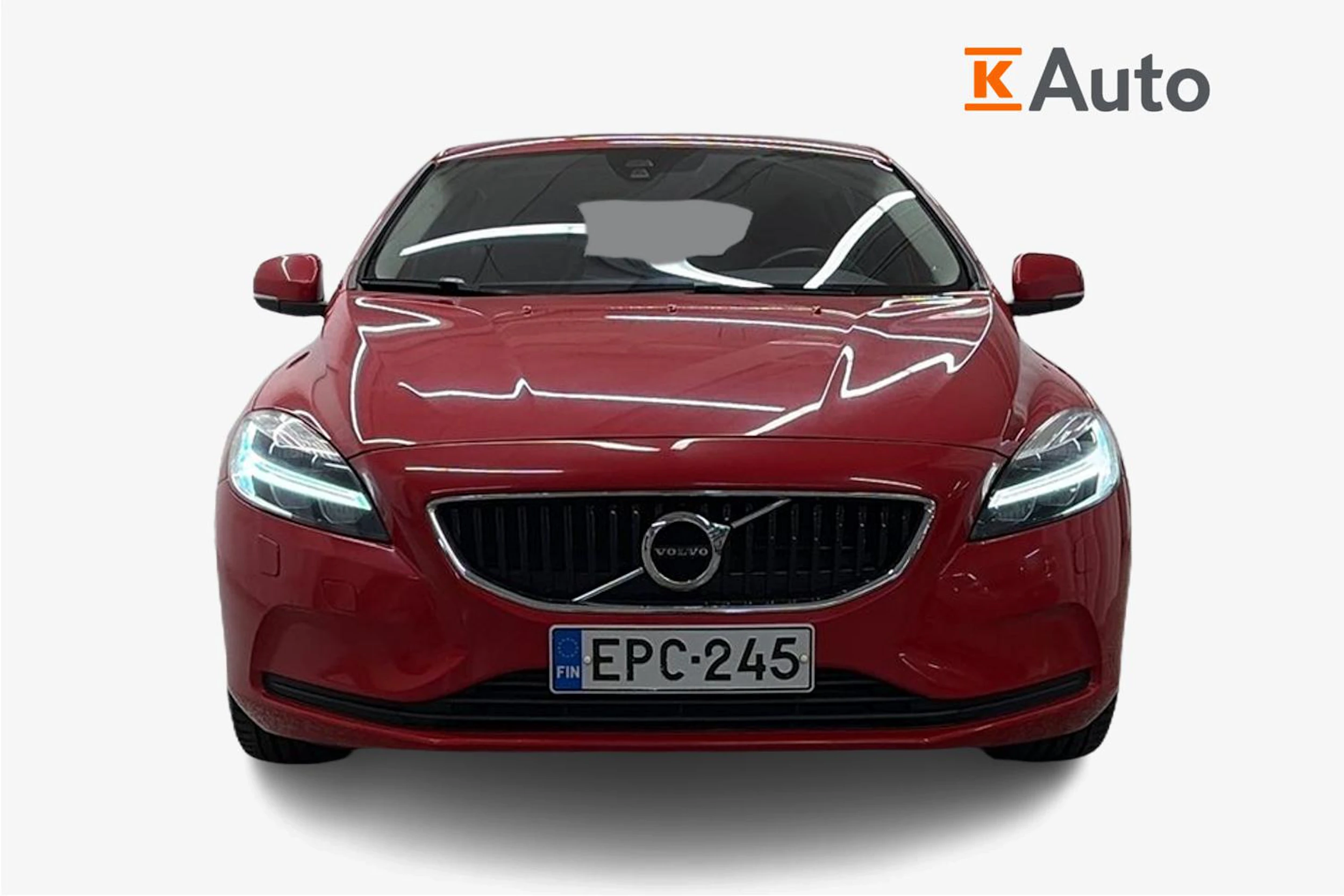 Punainen Volvo V40 2018 kuva 4.