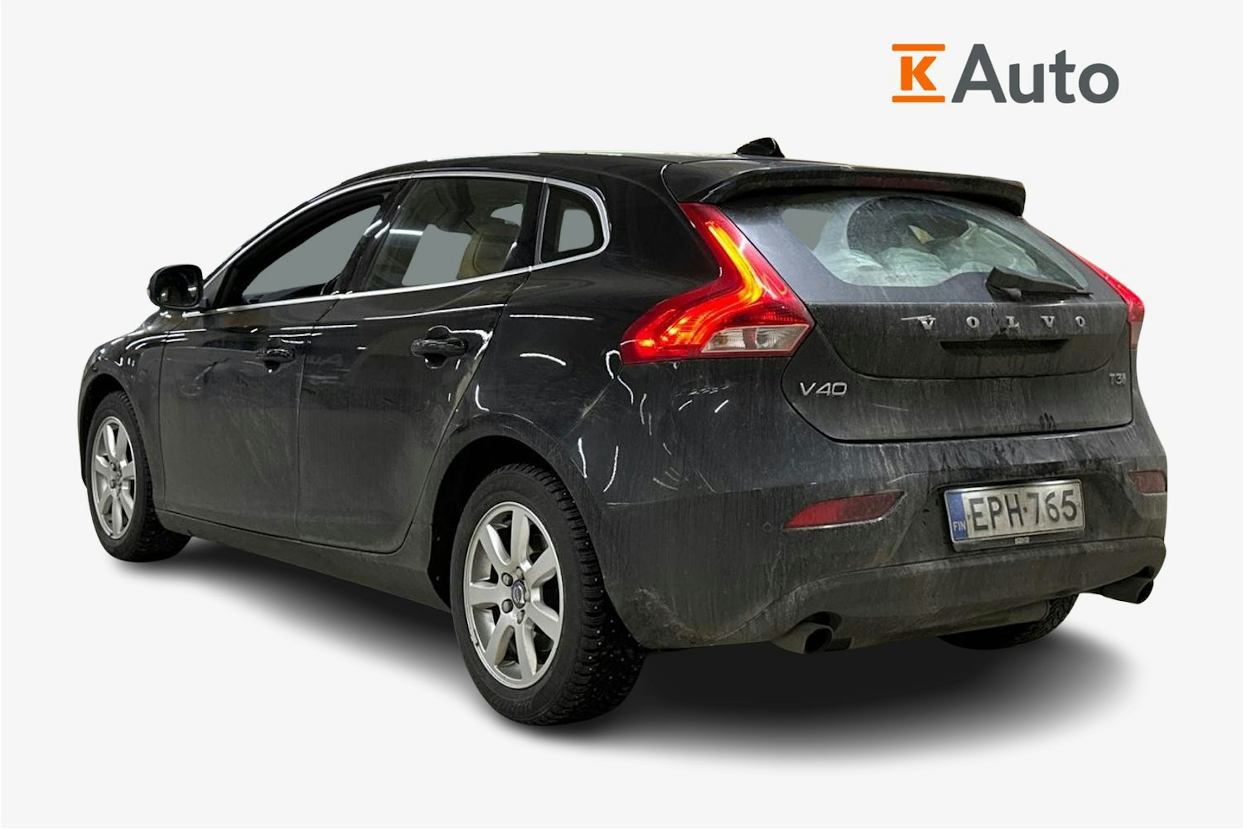 musta Volvo V40 2018 kuva 2.